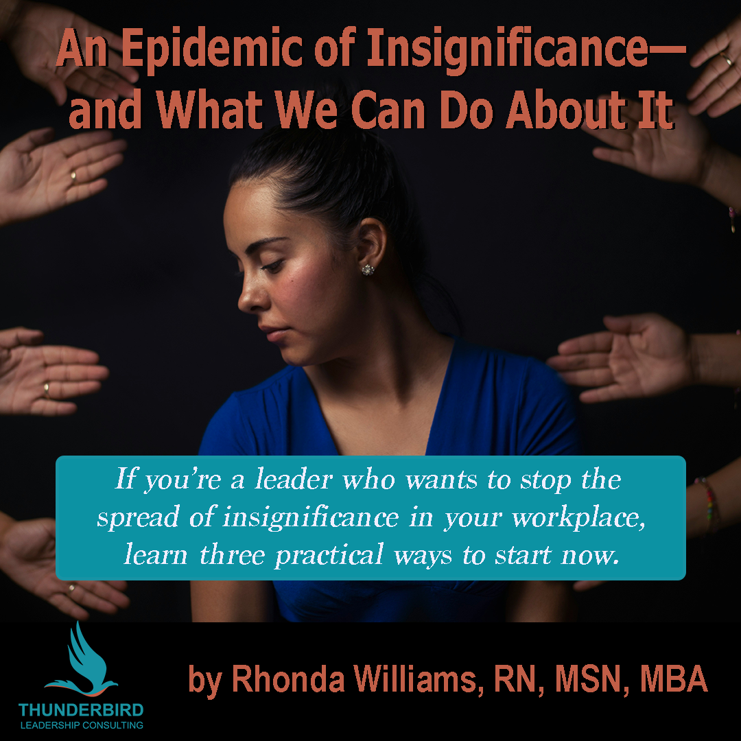 An Epidemic of Insignificance—and What We Can Do About It