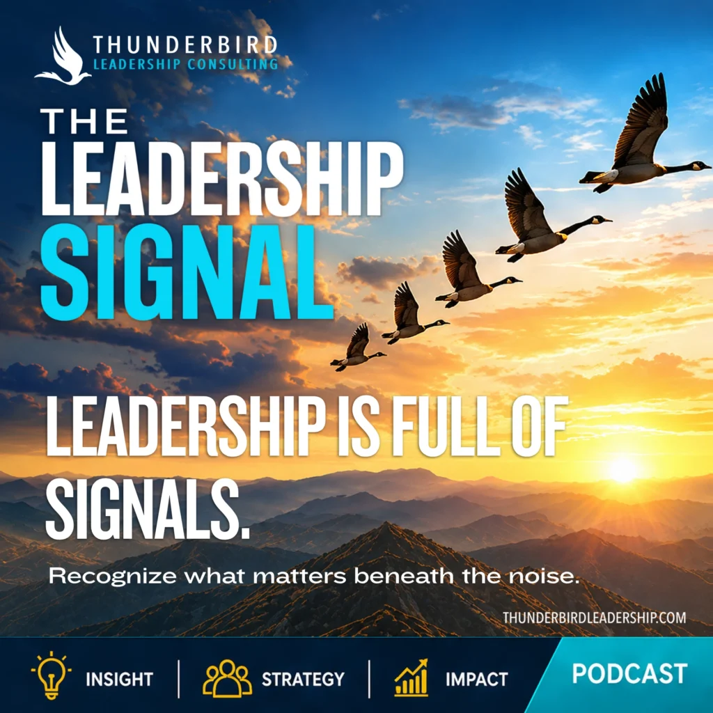 The Leadership Signal podcast artwork